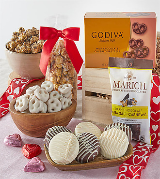 Valentine's Day Be Mine Treat Tower - FedEx