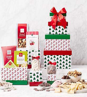 Holiday Season Treats Tower - FedEx