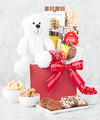 Image of Standard version for Birthday Bear Gift Basket - FedEx