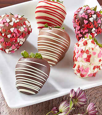 Be Mine Belgian Chocolate - Covered Strawberries - FedEx