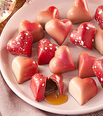 Pretty in Pink Belgian Chocolate Truffles - FedEx