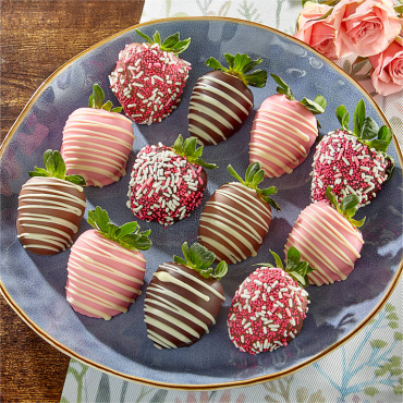 Mother's Day Belgian Chocolate Covered Strawberries - FedEx - GE2127