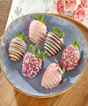 Image of Standard version for Mother's Day Belgian Chocolate Covered Strawberries - Half Dozen - FedEx