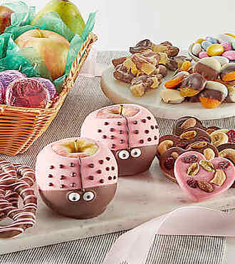 Mother's Day Belgian Chocolate - Covered Sweet and Salty Combo - FedEx - GE2218M