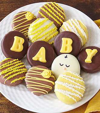 New Baby Belgian Chocolate Covered Oreo Cookies - FedEx