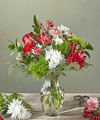 Image of Premium version for Merry Moment Bouquet – A Florist Original
