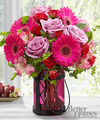 Image of Premium version for FTD Pink Exuberance Bouquet by Better Homes and Gardens