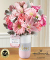 Image of Deluxe version for FTD Sweet Baby Girl Bouquet by Hallmark