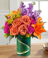 Image of Deluxe version for FTD Sunset Sweetness Bouquet