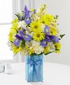 Image of Deluxe version for FTD Little Miracle Bouquet - Boy