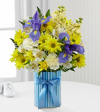 FTD Little Miracle Bouquet - Boy