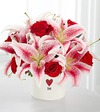 Image of Premium version for FTD Love and Romance Bouquet