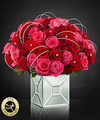 Image of Deluxe version for FTD Blushing Extravagance Luxury Bouquet by Kalla