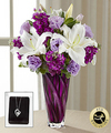 Image of Standard version for FTD Loving Thoughts Bouquet with Heart Pendant