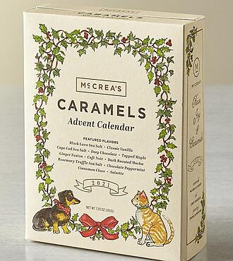 McCrea's 24 Days of Caramels Advent Calendar - FedEx