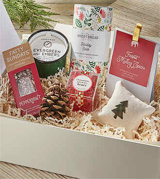 Marigold and Grey for FTD Holiday Cheer Gift Box - FedEx