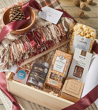 Marigold and Grey for FTD Deluxe Holiday Gift Box - FedEx