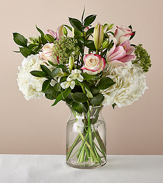 Role Model Bouquet with Vase - FedEx