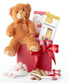 Image of Standard version for Beary Sweet Valentine's Day Gift Basket - FedEx