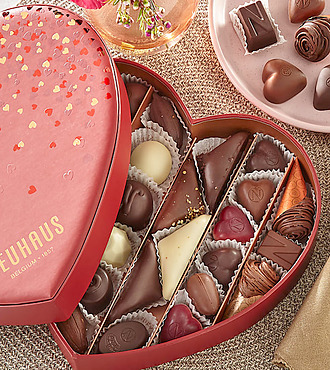 Love is Timeless Chocolate Box by Neuhaus - FedEx