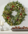 Image of Standard version for Season's Greetings Wreath - FedEx