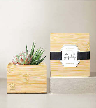 Lula's Garden Bamboo Glow - With Sympathy - FedEx