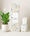 Image of Standard version for Lula's Peace Lily Plant Gift Set - Forever Remembered - FedEx