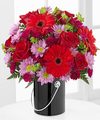 Image of Premium version for FTD Color Your Day with Intrigue Bouquet