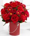 Image of Deluxe version for Color Your Day With Love Bouquet by FTD