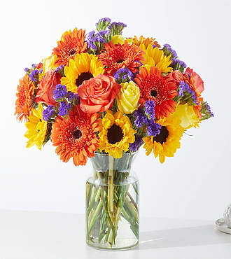 Rowboat Blossoms Bouquet - FedEx - PLA8