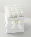 Image of Standard version for White Forever Roses - 16 Preserved Roses - FedEx