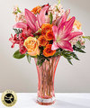 Image of Standard version for FTD Touch of Spring Bouquet-VASE INCLUDED