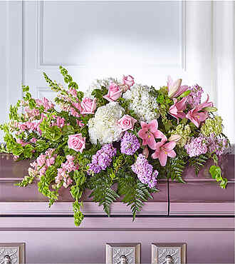 Life's Gratitude Casket Spray - S5275S