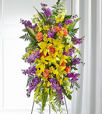 Thoughtful Prayers Standing Spray - S5296