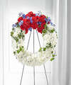 Image of Standard version for Patriotic Passion Wreath