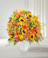 Image of Deluxe version for Harvest Thoughts Floor Basket