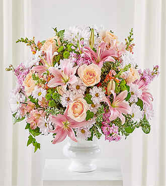 Heartfelt Gesture Urn Arrangement - S5703