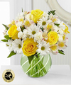 Image of Deluxe version for FTD Sunlit Blooms Bouquet