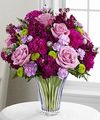 Image of Premium version for Timeless Traditions Bouquet by FTD - CUT GLASS VASE INCLUDED