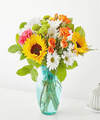 Image of Deluxe version for Sun - drenched Blooms Bouquet