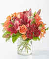 Image of Premium version for Crimson Leaves Bouquet
