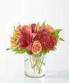 Image of Standard version for Crimson Leaves Bouquet