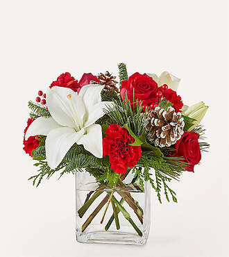 Glistening Icicles Bouquet - V5577