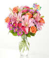 Image of Premium version for One and Only Bouquet and Happy Birthday Topper