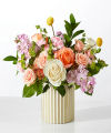 Image of Standard version for French Market Bouquet with Ivory Vase
