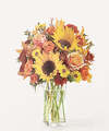 Image of Standard version for Fluttering Foliage Bouquet