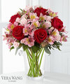 Image of Deluxe version for FTD Graceful Wishes Bouquet by Vera Wang