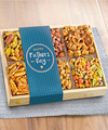Image of Standard version for Father's Day Crunch 'n Munch Snack and Nut Variety Tray Gift Box - FedEx