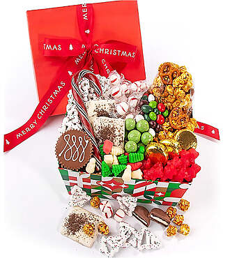 Holiday Treats and Chocolate Gift Box - FedEx - X-F28