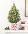 Image of Standard version for Candy Stripes Mini Tree - FedEx